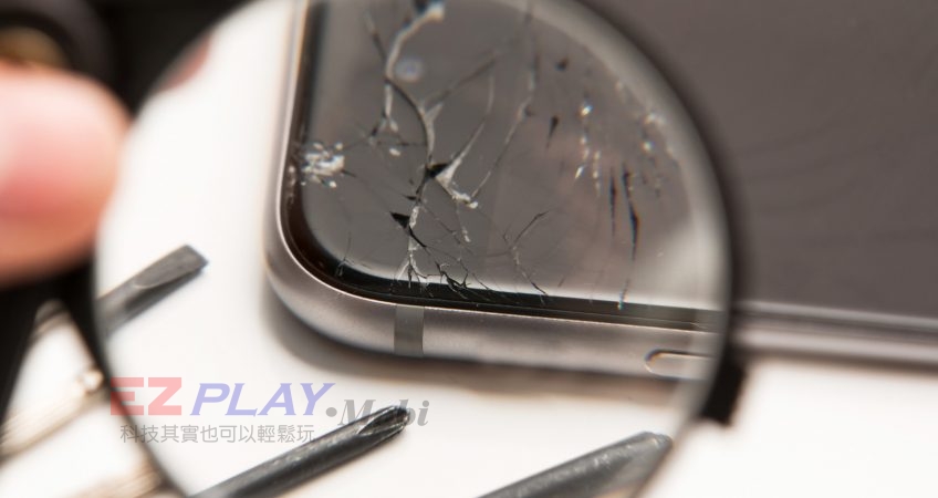 APPLE iphone11 PRO MAX摔機後螢幕破裂維